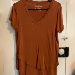 Latched Mama boyfriend nursing shirt